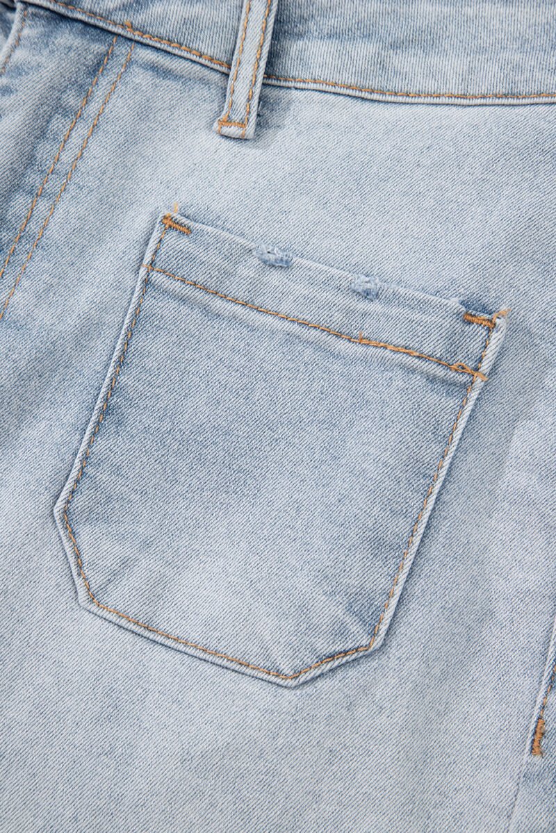 Desert Blues Denim Shorts - Image 7