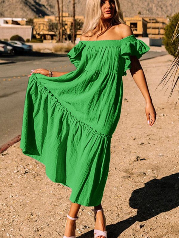 Wild Fig Tiered Maxi Dress