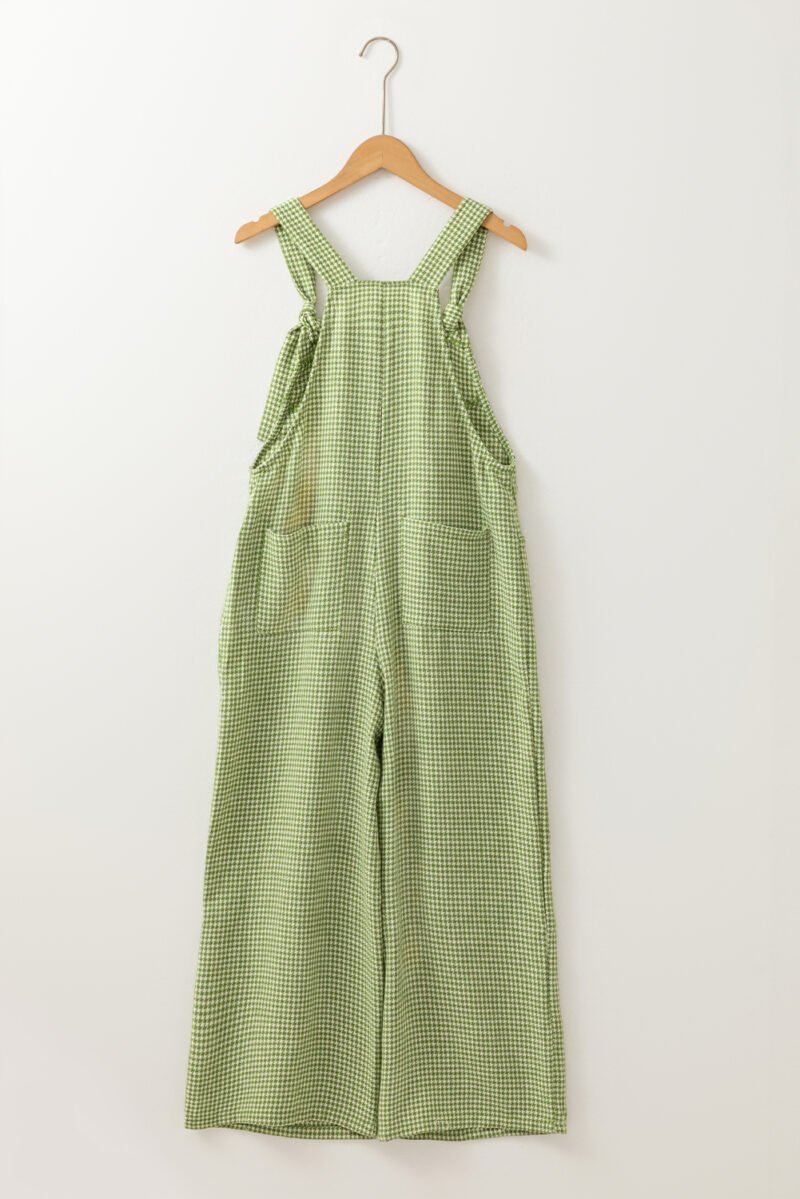 Green Gingham Overalls - Image 5