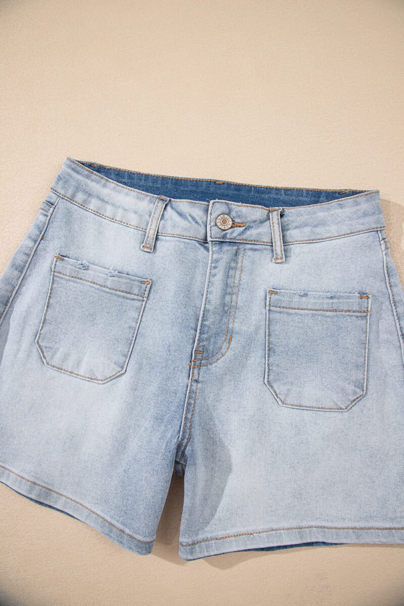 Desert Blues Denim Shorts - Image 5