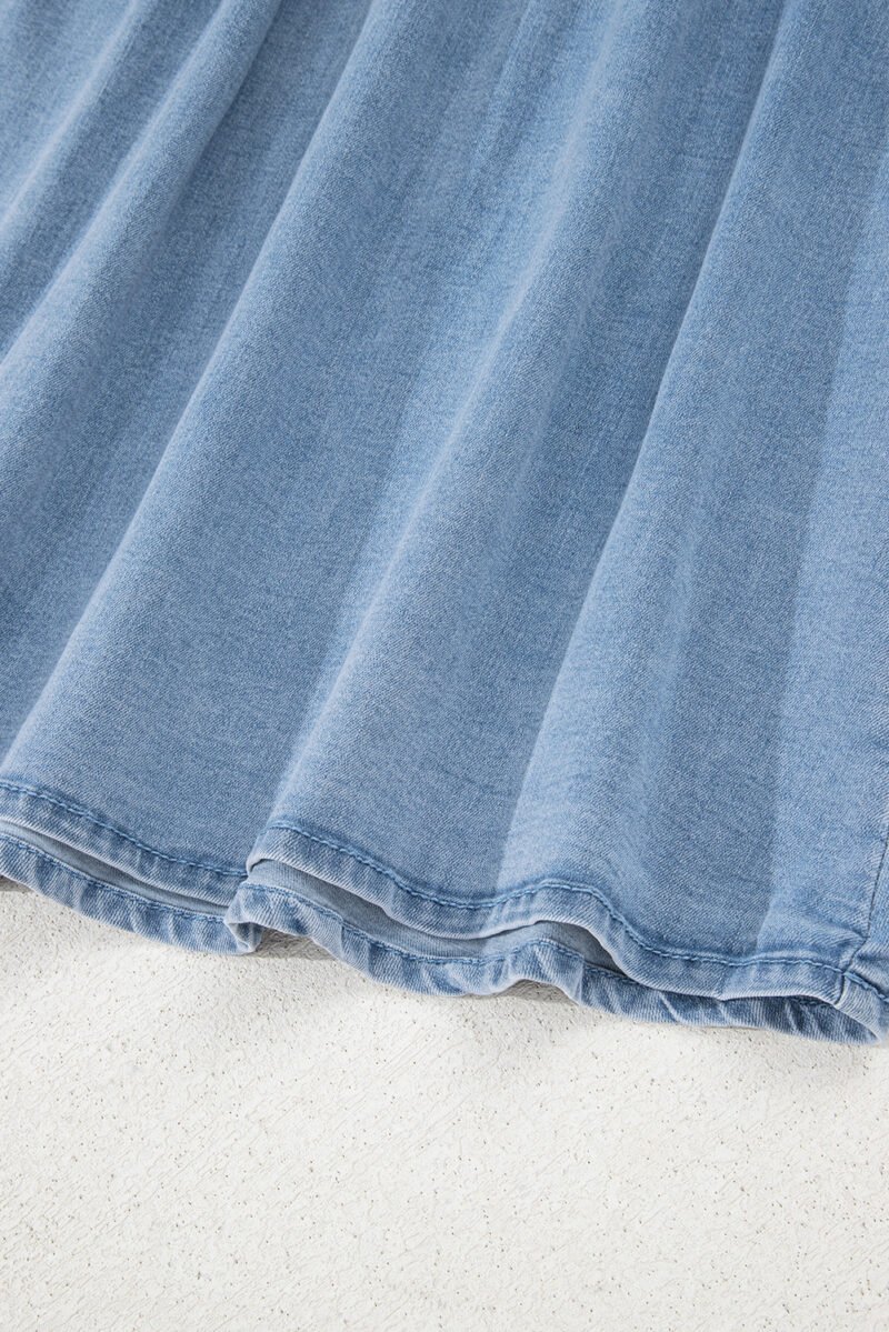 Songbird Denim Dress - Image 8