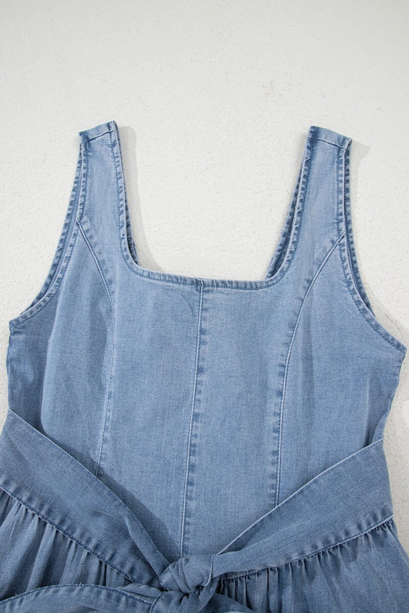 Songbird Denim Dress - Image 6