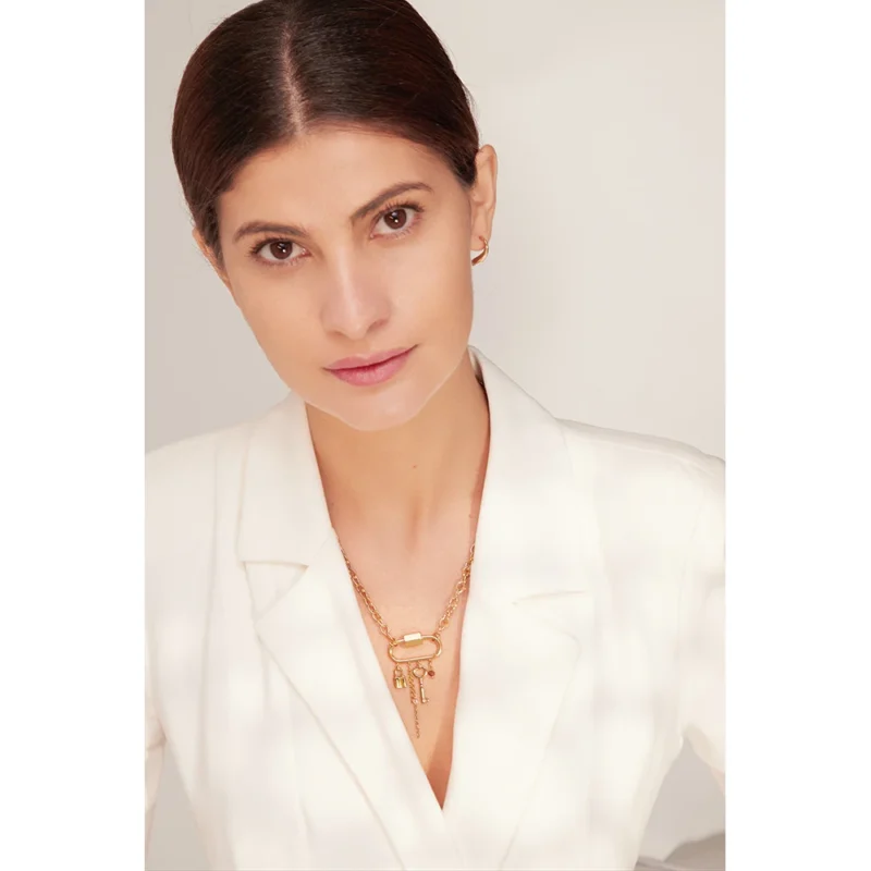 Lock and Key Necklace - Image 2