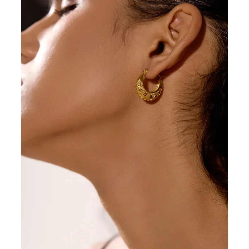 Gilded Lark Earrings - Image 4