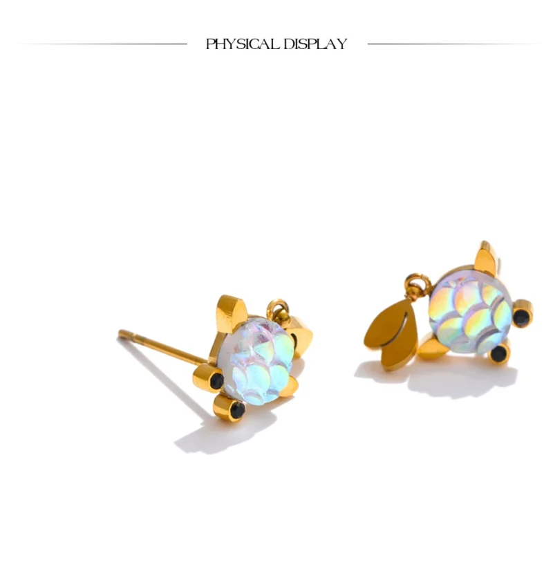 Rainbow Guppy Studs - Image 7