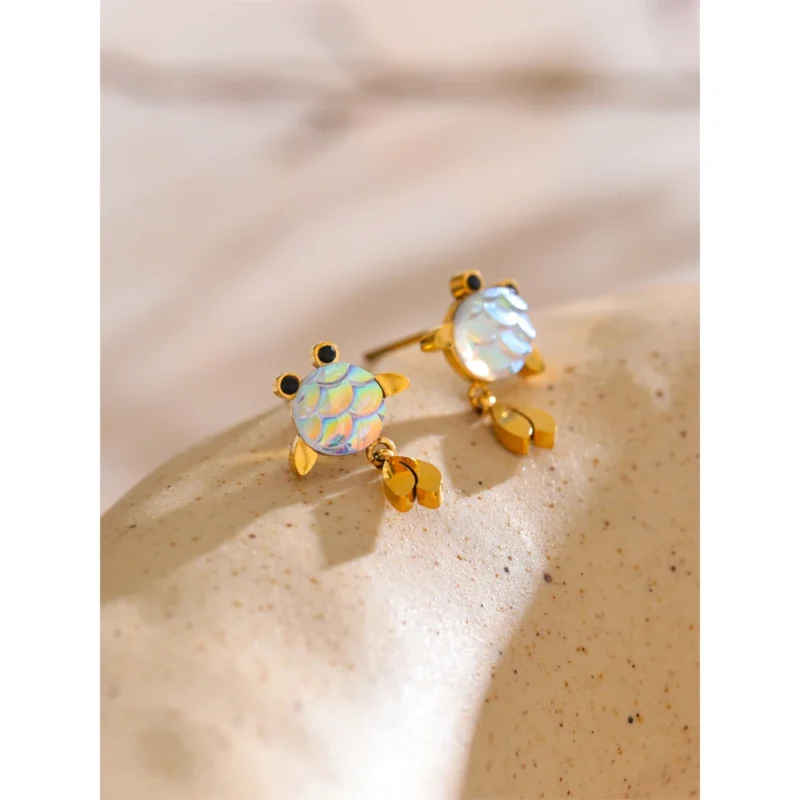 Rainbow Guppy Studs - Image 2