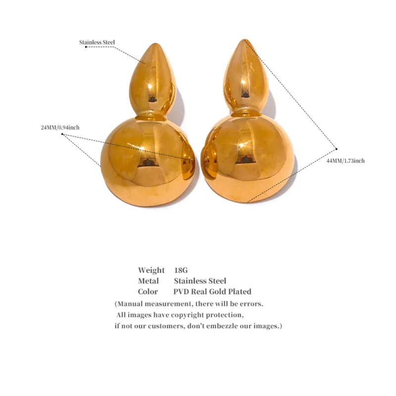 Luna Drip Earrings - Image 7