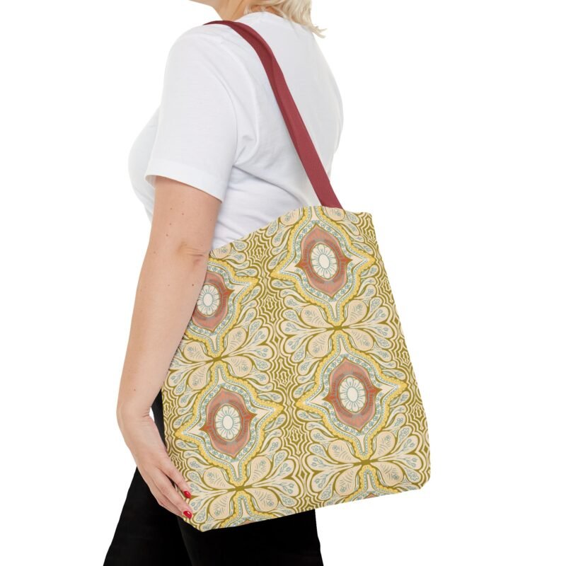 Bohemian Floral Tote Bag - Image 7