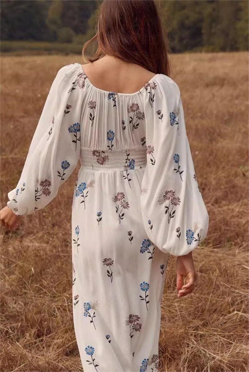 Velvet Orchard Dress - Image 2