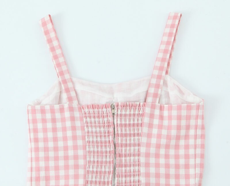 Baguette and Gingham Dress - Image 11