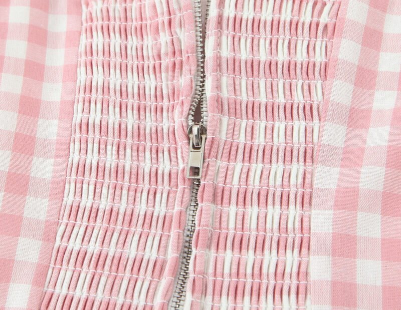 Baguette and Gingham Dress - Image 12