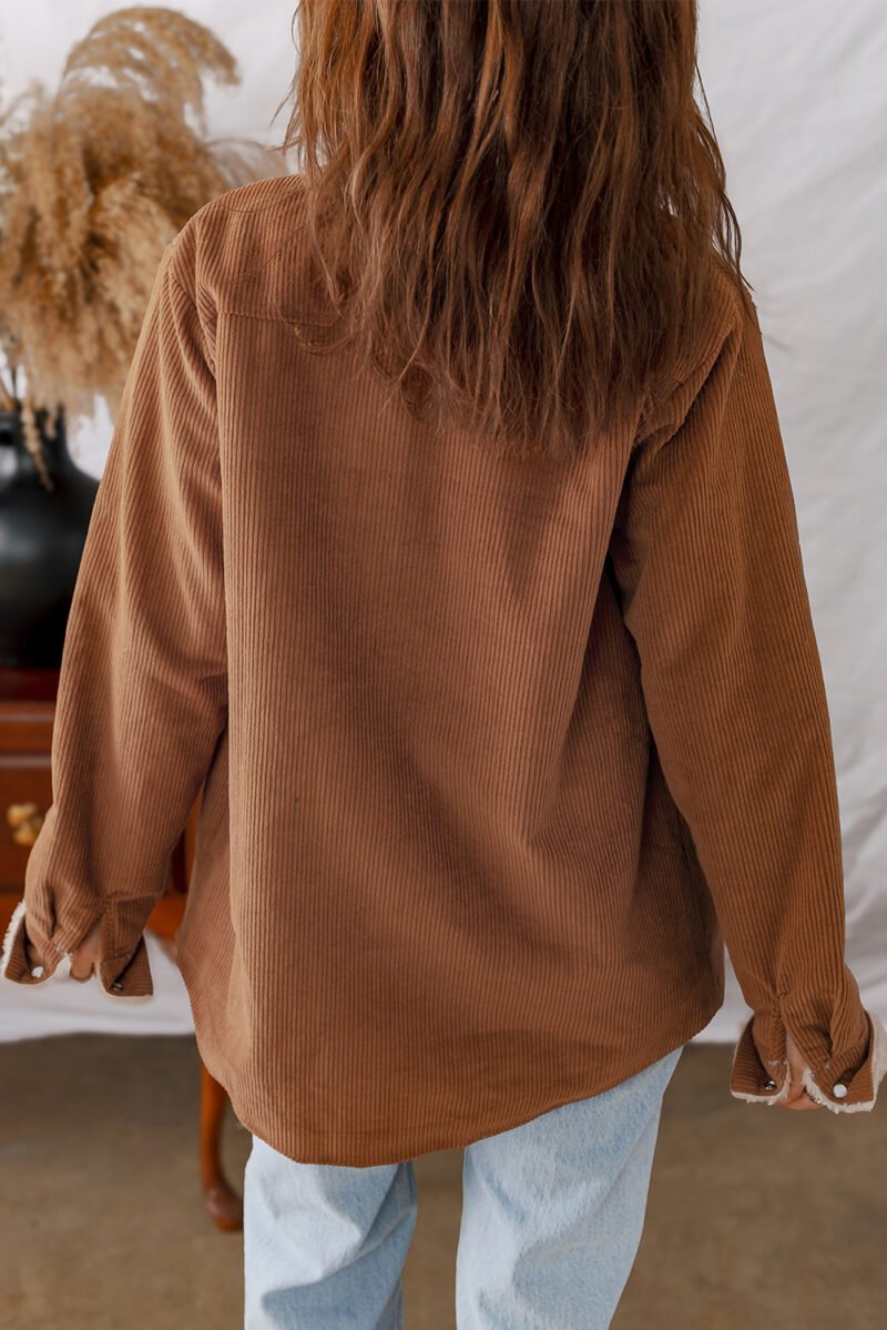 Buckskin Belle Corduroy Shacket - Image 2