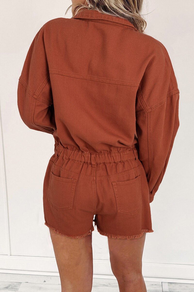 Rodeo Moon Denim Romper - Image 2