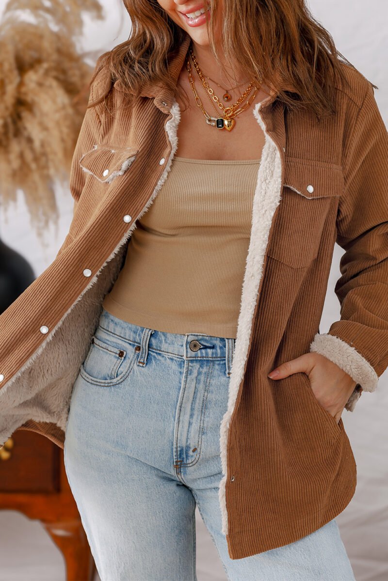 Buckskin Belle Corduroy Shacket - Image 5