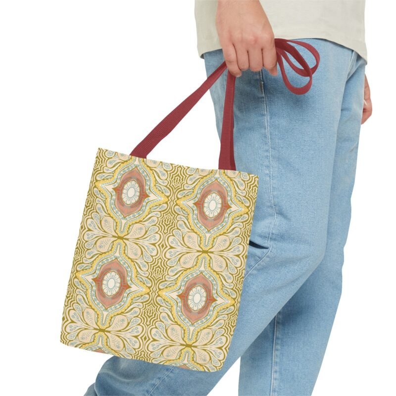 Bohemian Floral Tote Bag - Image 3