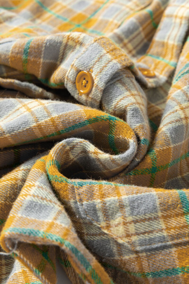 Ginger Plaid Shacket - Image 9