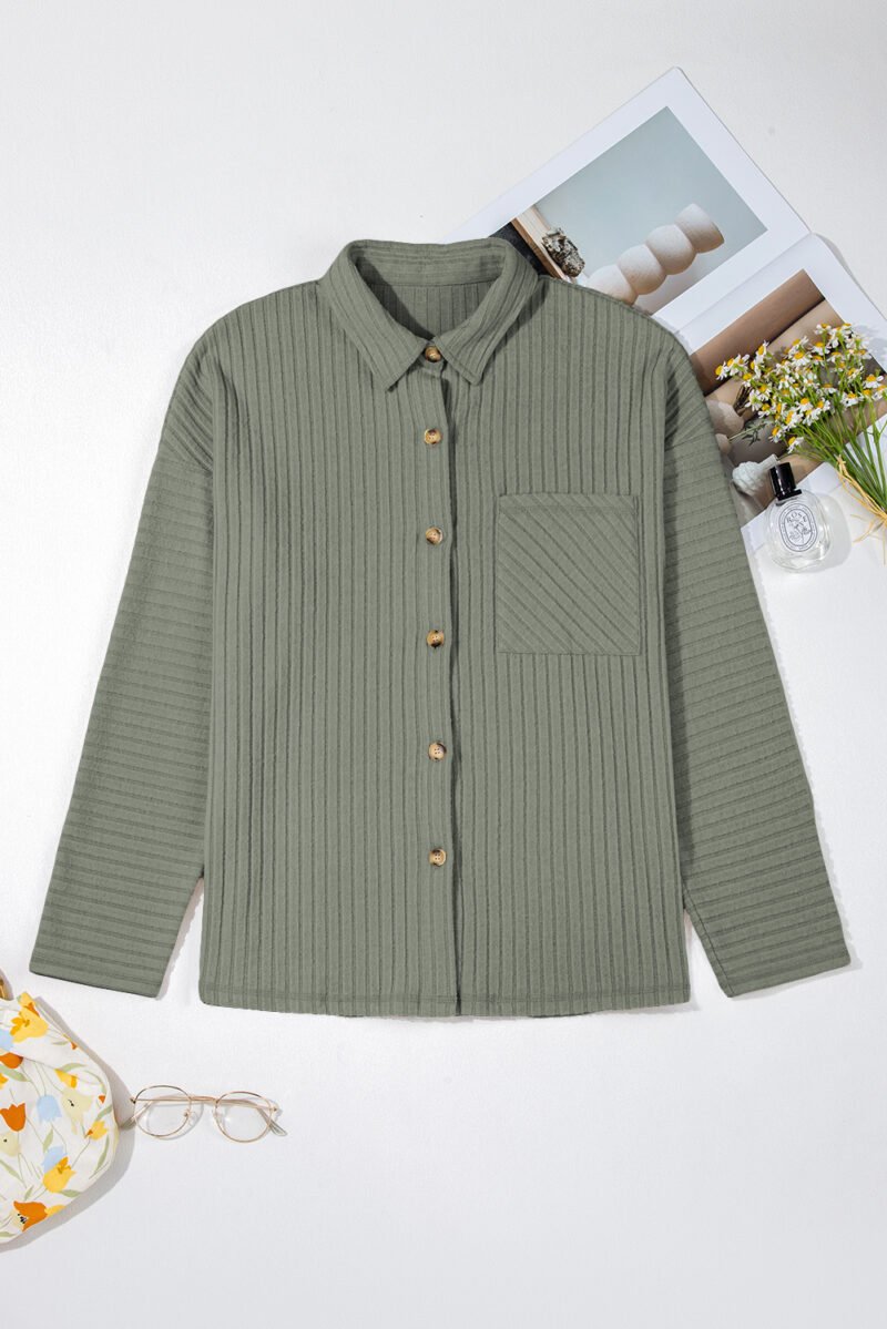 Mist Green Shacket - Image 6