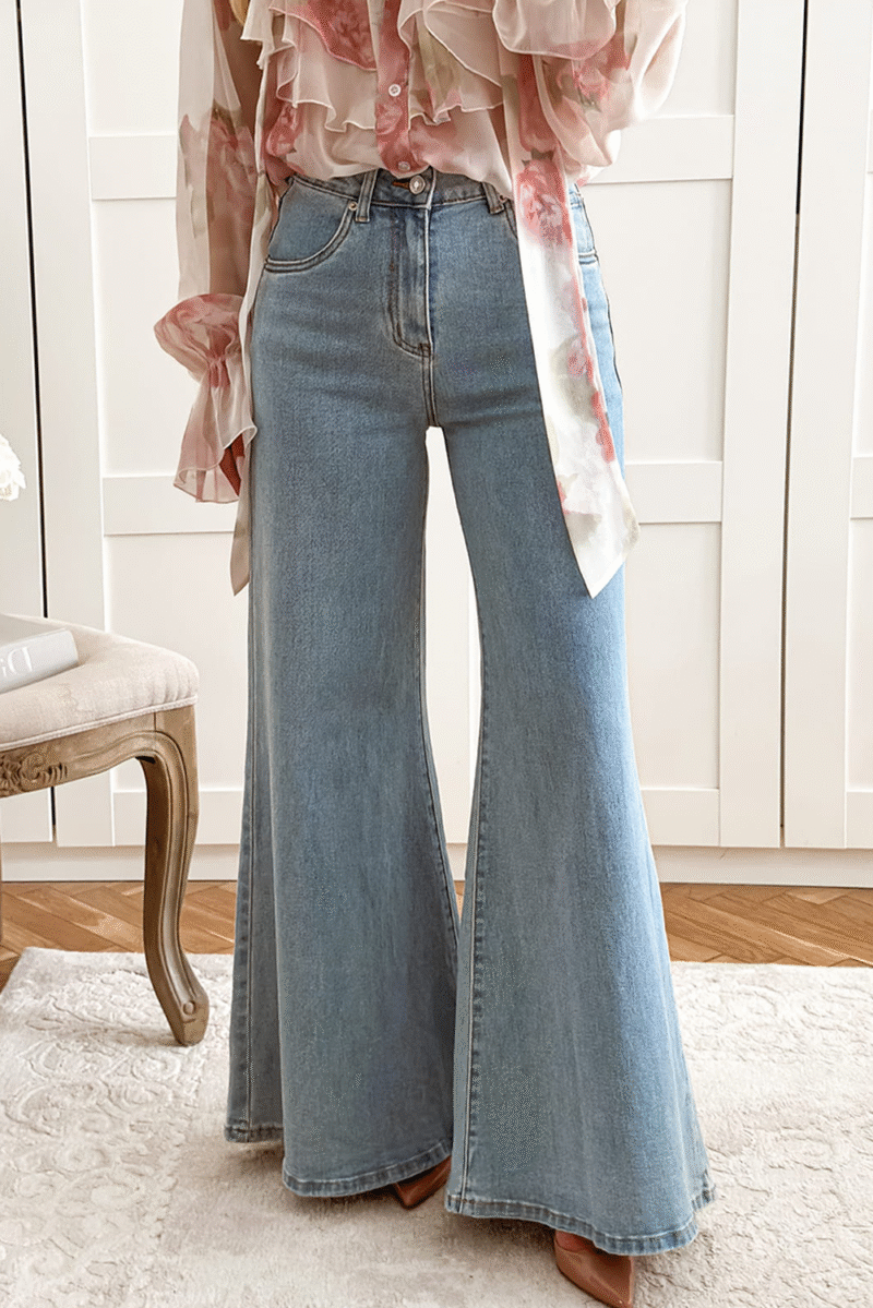 Christine Bell Bottom Jeans - Image 8