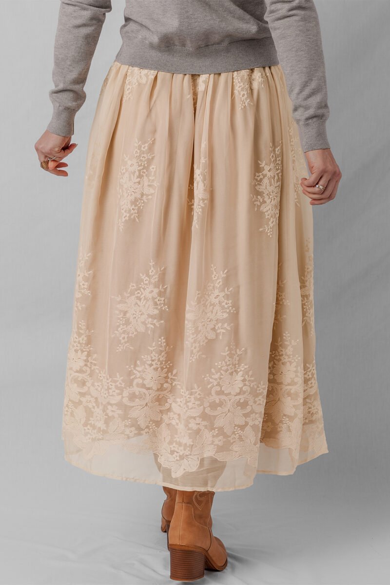 Oatmeal Fields Maxi Skirt - Image 2