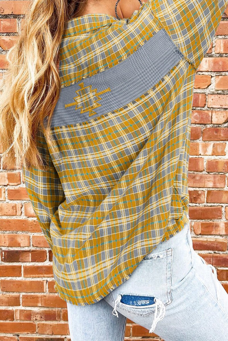 Ginger Plaid Shacket