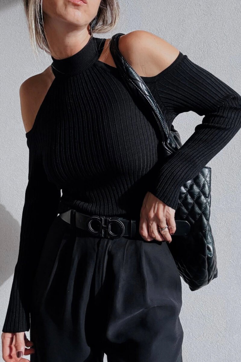 Solstice Garden Choker Sweater - Image 2