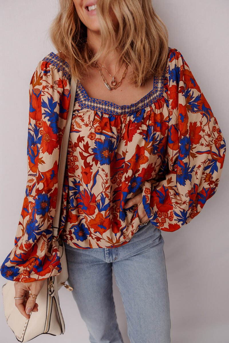 Wild Iris Blouse