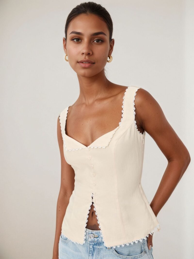 English Summer Vest Top - Image 2