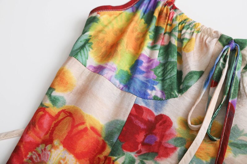 Granny's Wallpaper Dress - Image 8