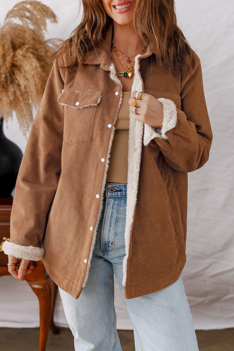 Buckskin Belle Corduroy Shacket - Image 7