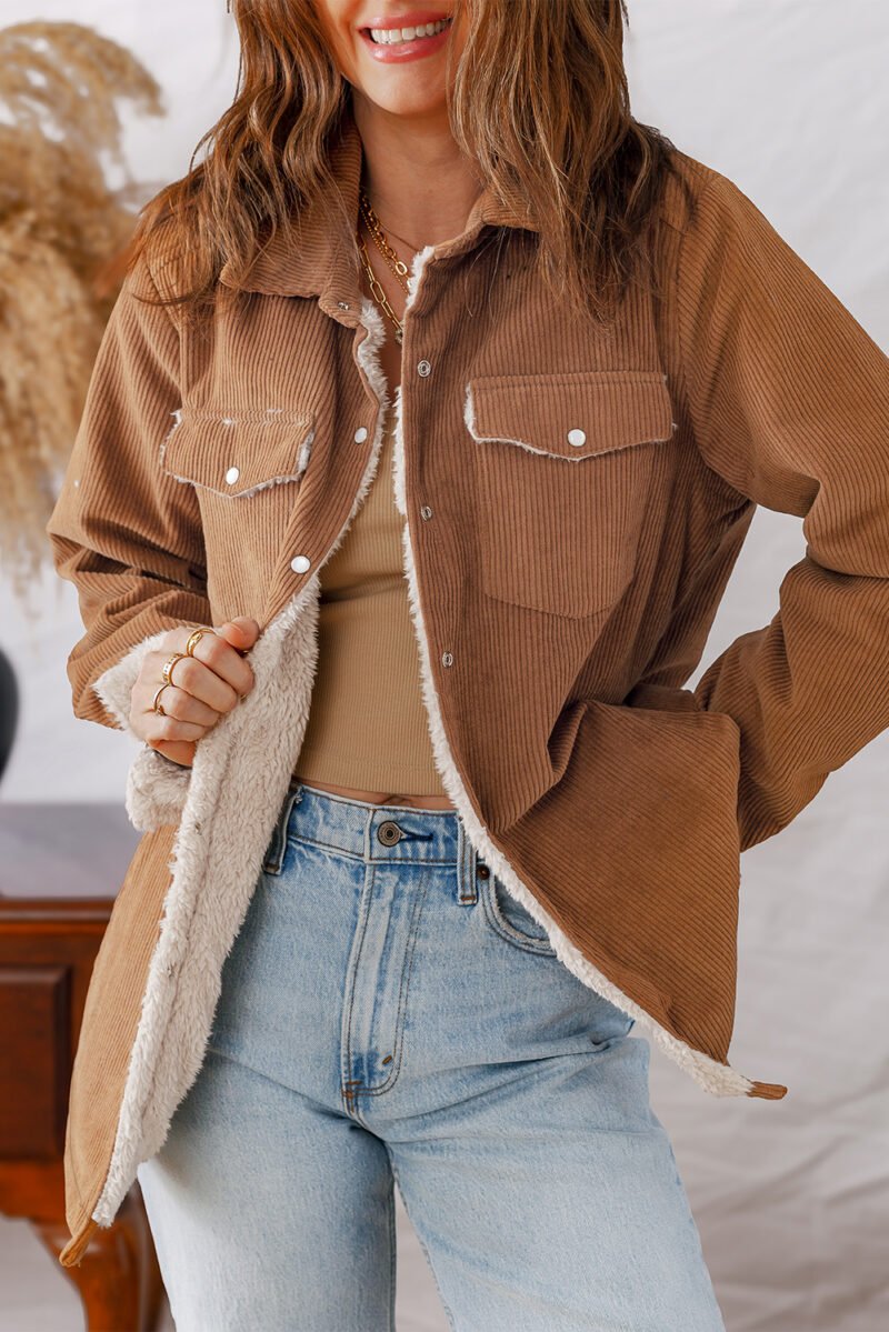 Buckskin Belle Corduroy Shacket - Image 6