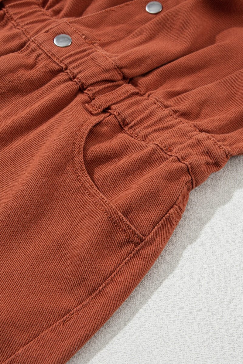 Rodeo Moon Denim Romper - Image 5