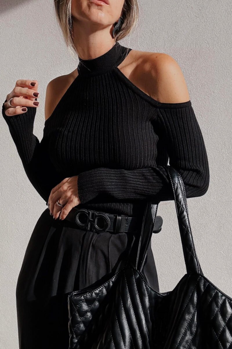 Solstice Garden Choker Sweater