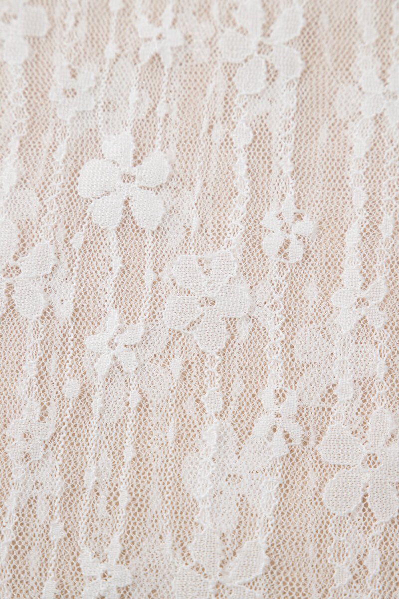 Sheer Floral Lace Top - Image 21