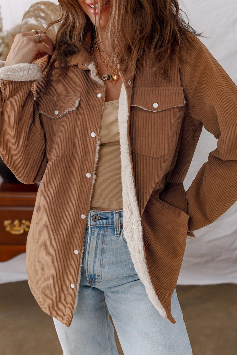 Buckskin Belle Corduroy Shacket