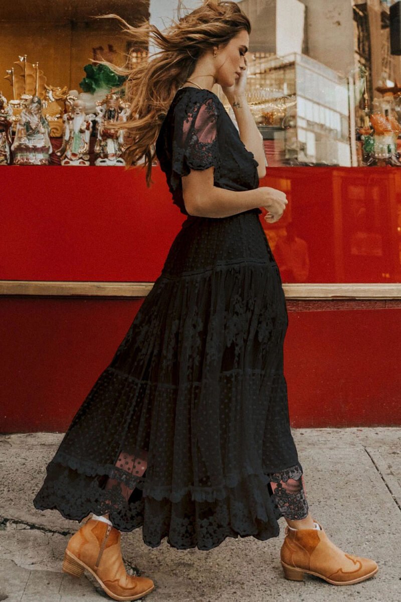 Sundown Waltz Maxi Dress - Image 3