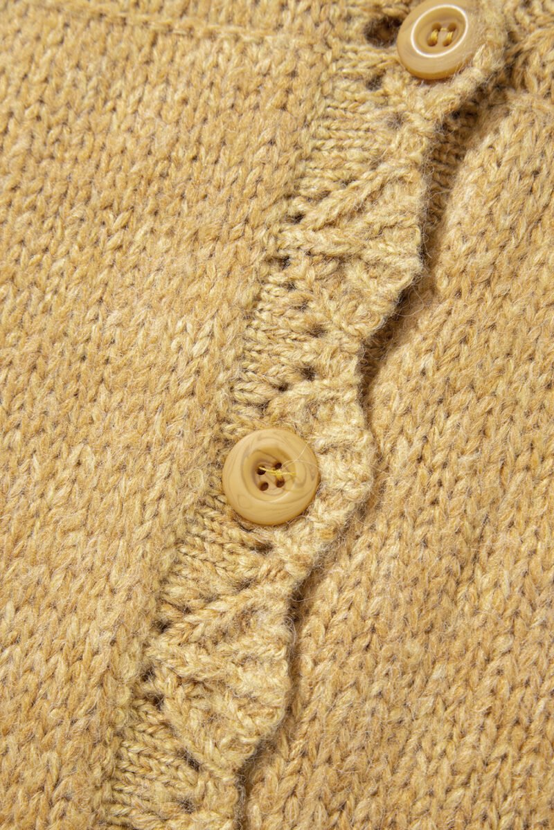 Churned Butter Lantern Sleeve Cardigan - Image 13