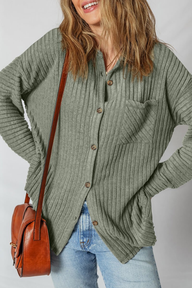 Mist Green Shacket - Image 4