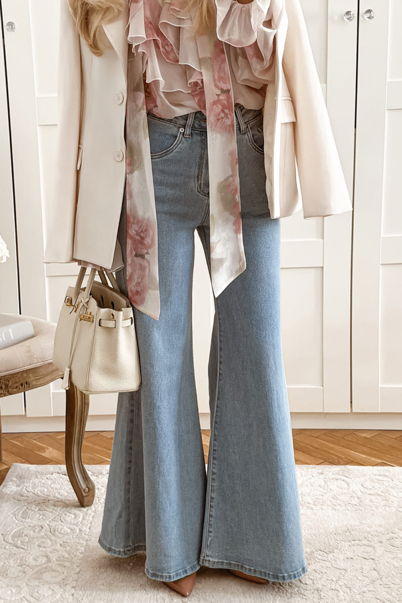 Christine Bell Bottom Jeans - Image 5
