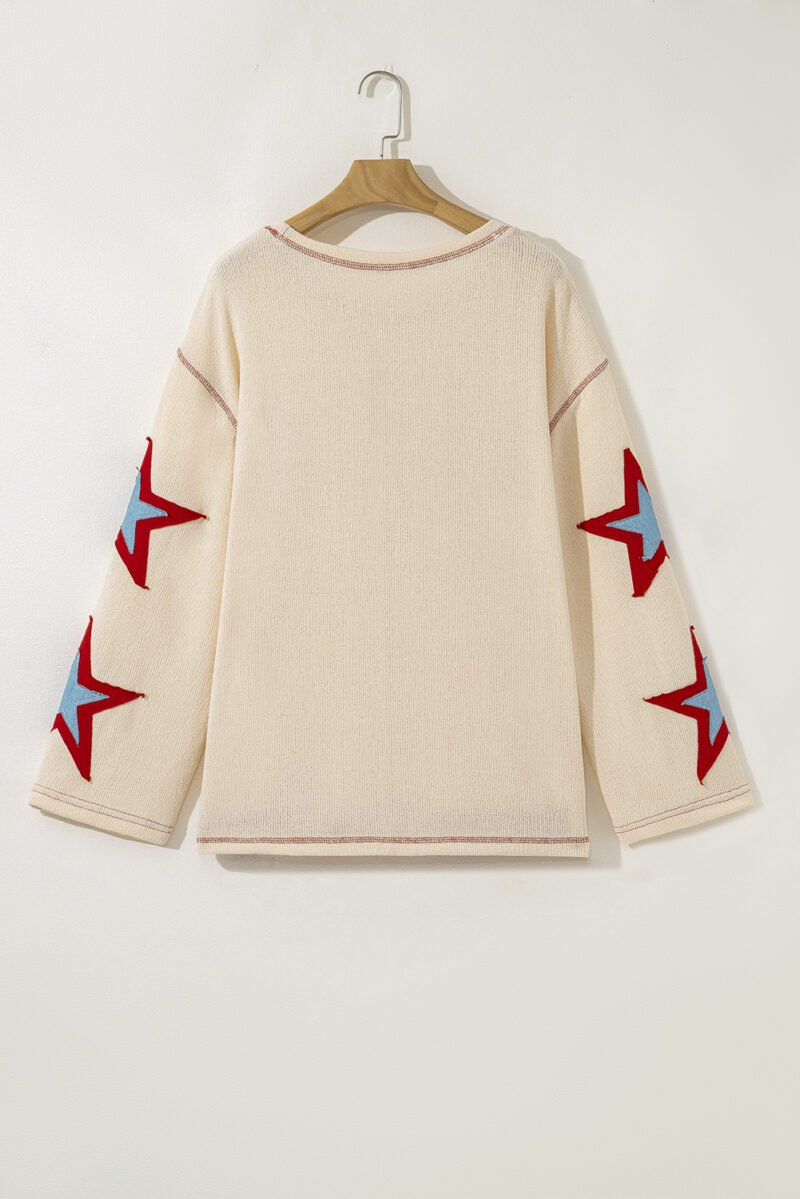 Stars and Stripes Long Sleeve Top - Image 6