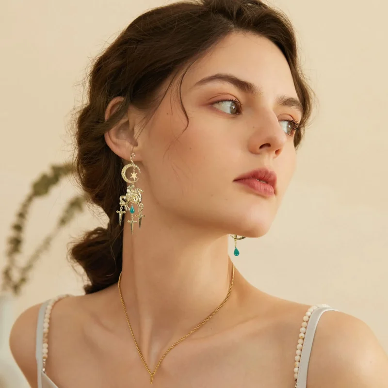 Pull Your Card Earrings - Image 3