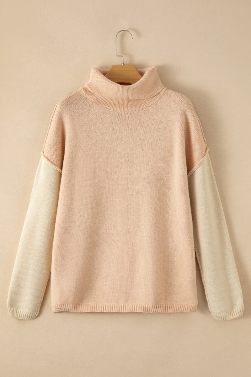Pale Chestnut Knit Sweater - Image 5
