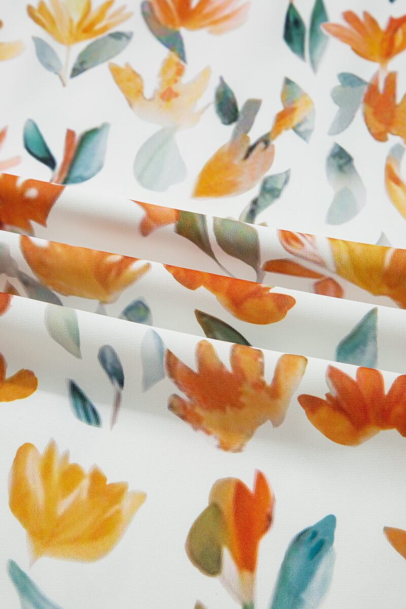 Almond Bloom Mini Dress - Image 11