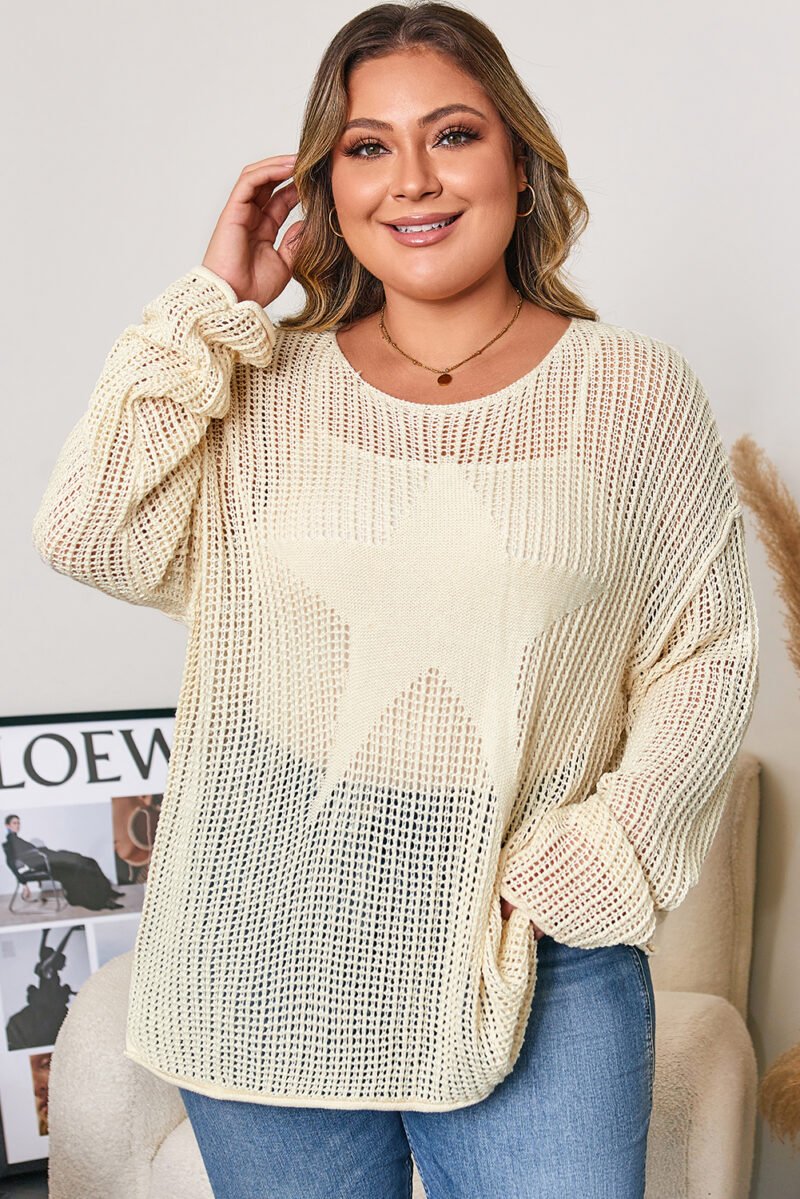 Morning Star Mesh Blouse