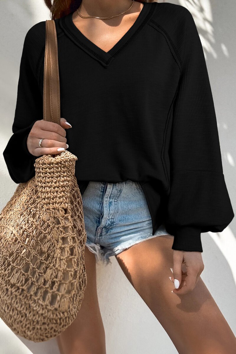 Velvet Ember Pullover Top