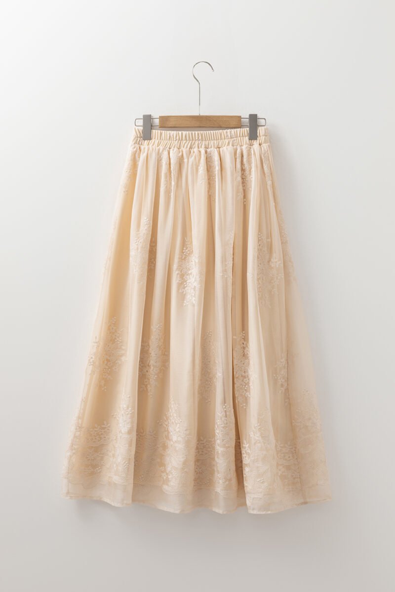 Oatmeal Fields Maxi Skirt - Image 10