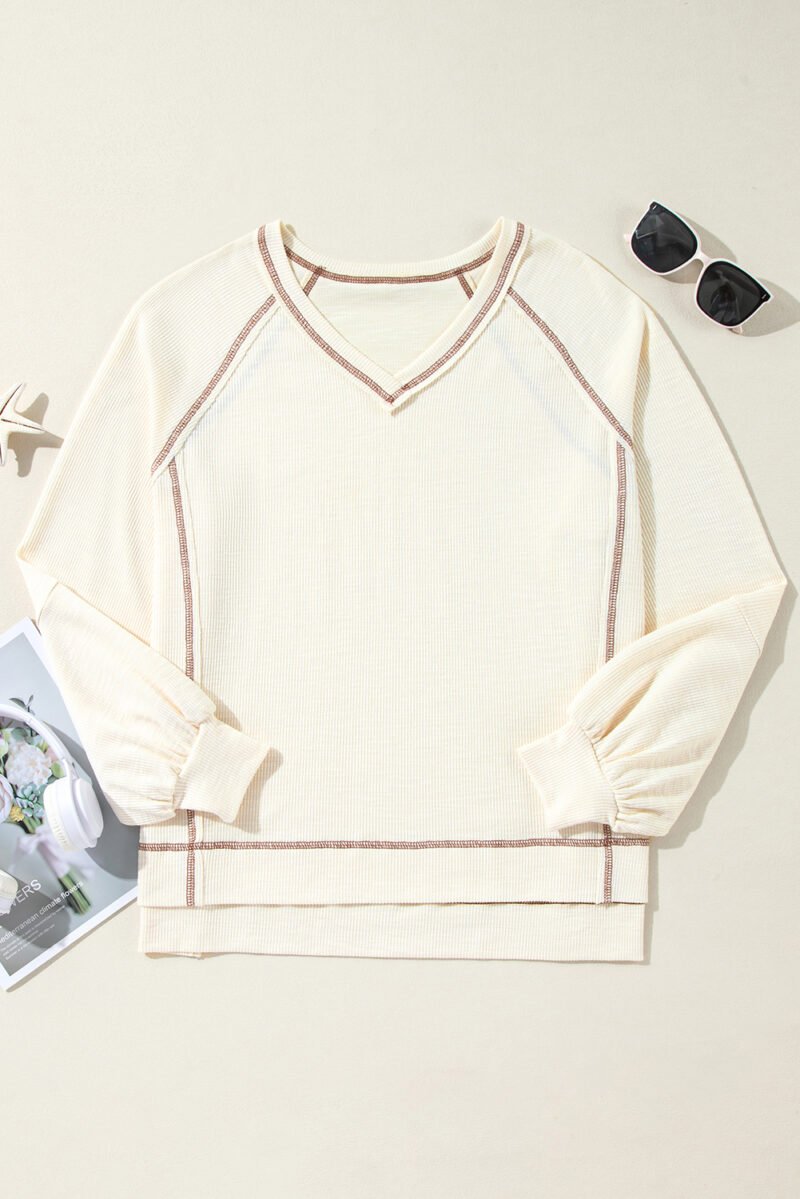Velvet Ember Pullover Top - Image 6