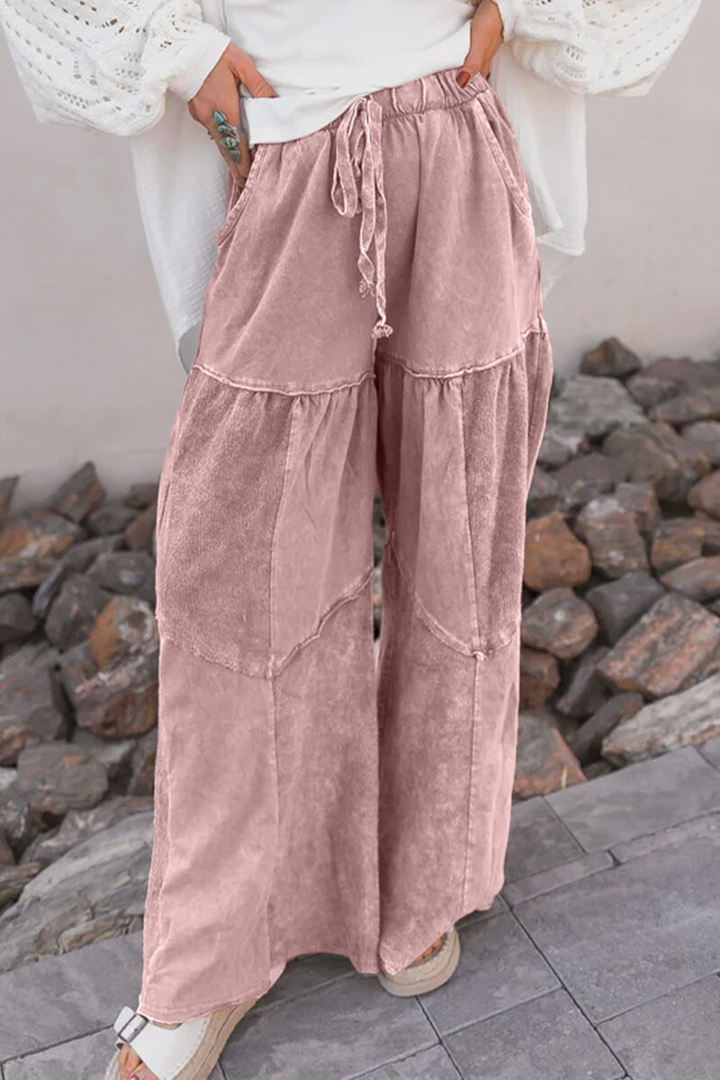 Stacked Drawstring Pants