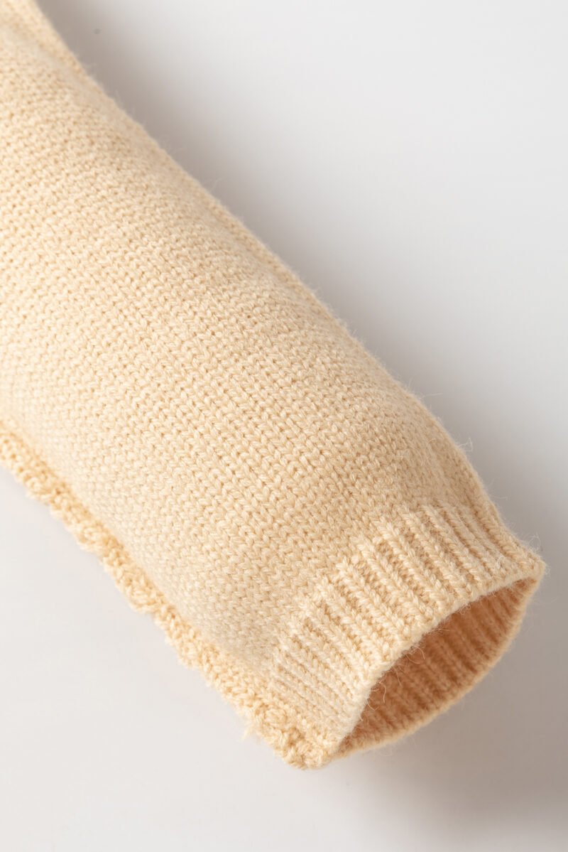 Pale Chestnut Knit Sweater - Image 15