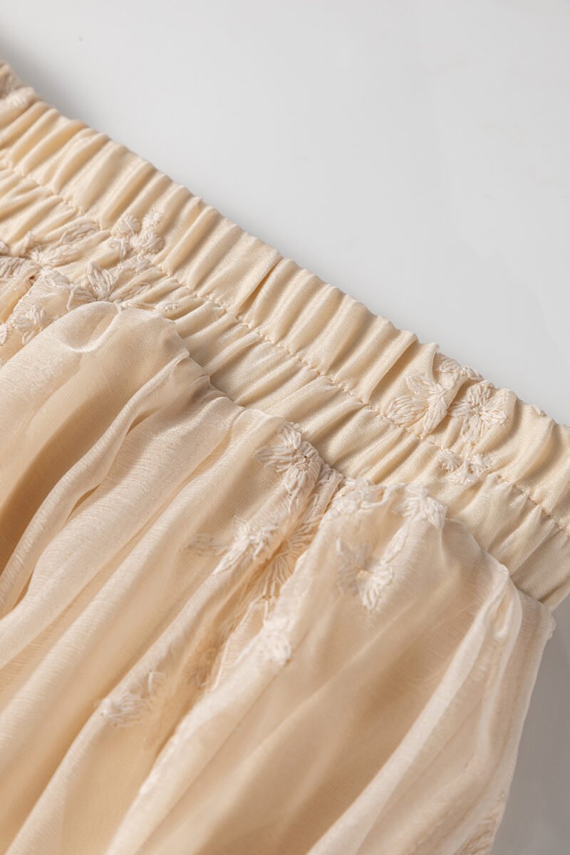 Oatmeal Fields Maxi Skirt - Image 11