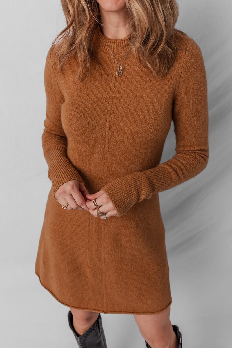 Winter Orchard Sweater Dress